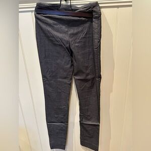 Lisette L Ladies Women's Size Zero 0 Grey Pants Leggings